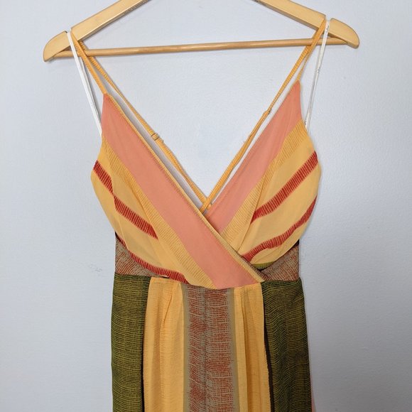 Lulu's Yellow Beach Club Striped Wide-Leg Jumpsuit - Picture 4 of 14